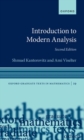 Introduction to Modern Analysis - Book
