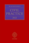 Blackstone's Civil Practice 2022 - Book