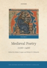 The Oxford History of Poetry in English : Volume 2. Medieval Poetry: 1100-1400 - eBook