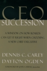 CEO Succession - eBook