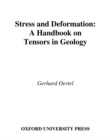 Stress and Deformation : A Handbook on Tensors in Geology - eBook