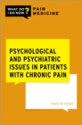 Psychological and Psychiatric Issues in Patients with Chronic Pain - eBook