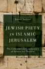 Jewish Piety in Islamic Jerusalem : The Lamentations Commentary of Salmon ben Yeruhim - eBook