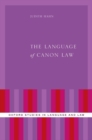 The Language of Canon Law - Book
