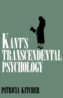 Kant's Transcendental Psychology - eBook
