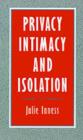 Privacy, Intimacy, and Isolation - eBook