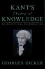 Kant's Theory of Knowledge : An Analytical Introduction - eBook