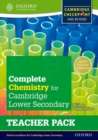 Complete Chemistry for Cambridge Lower Secondary Teacher Pack (First Edition) - Book