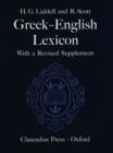A Greek-English Lexicon - Book