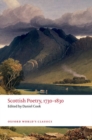 Scottish Poetry, 1730-1830 - Book