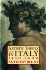 Artistic Theory in Italy 1450-1600 - Book