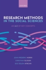 Research Methods in the Social Sciences: An A-Z of key concepts - Book