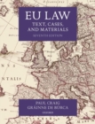 EU Law : Text, Cases, and Materials - Book