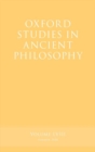 Oxford Studies in Ancient Philosophy, Volume 58 - Book