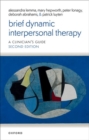 Brief Dynamic Interpersonal Therapy 2e - Book
