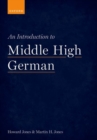 An Introduction to Middle High German - Book