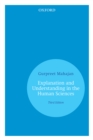 Explanation and Understanding in the Human Sciences - eBook