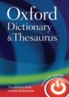 Oxford Dictionary and Thesaurus - Book