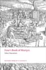 Foxe's Book of Martyrs : Select Narratives - Book