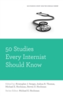 50 Studies Every Internist Should Know - eBook