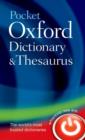 Pocket Oxford Dictionary and Thesaurus - Book