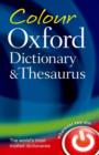 Colour Oxford Dictionary & Thesaurus - Book