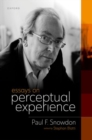 Essays on Perceptual Experience - Book