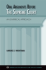 Oral Arguments Before the Supreme Court : An Empirical Approach - eBook
