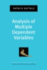 Analysis of Multiple Dependent Variables - eBook