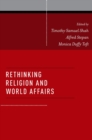 Rethinking Religion and World Affairs - eBook