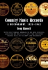 Country Music Records : A Discography, 1921-1942 - eBook