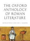 The Oxford Anthology of Roman Literature - eBook