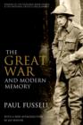 The Great War and Modern Memory - Book