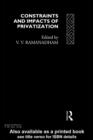 Constraints and Impacts of Privatisation - eBook