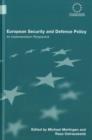European Security and Defence Policy : An Implementation Perspective - eBook
