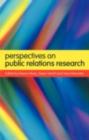 Perspectives on Public Relations Research - eBook