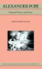 Alexander Pope : Selected Poetry and Prose - eBook