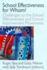 School Effectiveness for Whom? - eBook