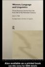 Women, Language and Linguistics : Three American Stories from the First Half of the Twentieth Century - eBook