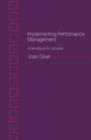 Implementing Performance Management : A Handbook for Schools - eBook