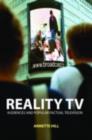 Reality TV : Factual Entertainment and Television Audiences - eBook