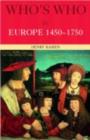 Who's Who in Europe 1450-1750 - eBook