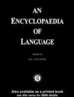 An Encyclopedia of Language - eBook