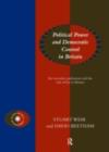 Political Power and Democratic Control in Britain - eBook