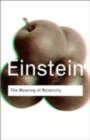 The Meaning of Relativity - eBook
