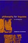 Philosophy for Linguists : An Introduction - eBook