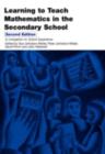 Learning to teach mathematics in the secondary school - eBook