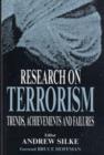 Research on Terrorism : Trends, Achievements and Failures - eBook