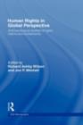 Human Rights in Global Perspective : Anthropological Studies of Rights, Claims and Entitlements - eBook