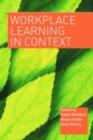 Workplace Learning in Context - eBook